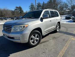 Salvage cars for sale at North Billerica, MA auction: 2011 Toyota Land Cruiser