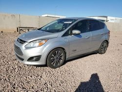 Salvage cars for sale at Phoenix, AZ auction: 2017 Ford C-MAX Titanium