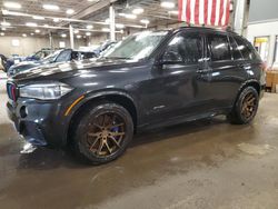 Salvage cars for sale from Copart Blaine, MN: 2015 BMW X5 XDRIVE50I