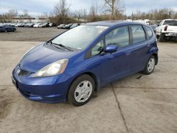 Salvage cars for sale at Woodburn, OR auction: 2013 Honda FIT