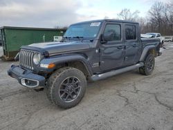 Salvage cars for sale from Copart Ellwood City, PA: 2020 Jeep Gladiator Overland