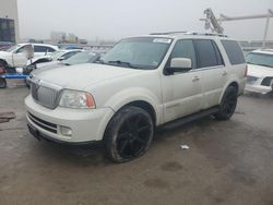 Salvage cars for sale at Kansas City, KS auction: 2005 Lincoln Navigator