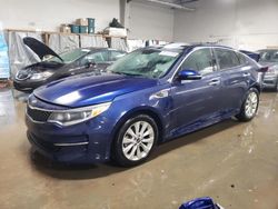 Salvage cars for sale from Copart Elgin, IL: 2017 KIA Optima EX