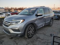 Honda salvage cars for sale: 2017 Honda Pilot Elite