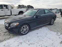 Salvage cars for sale at Loganville, GA auction: 2016 Mercedes-Benz C300