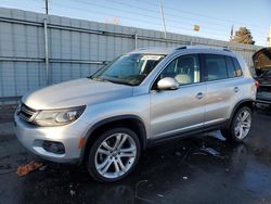 Volkswagen salvage cars for sale: 2012 Volkswagen Tiguan S