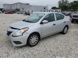 Salvage cars for sale at Opa Locka, FL auction: 2017 Nissan Versa S