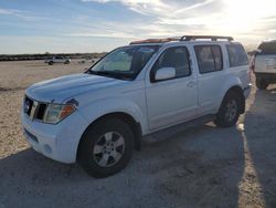 Salvage cars for sale at San Antonio, TX auction: 2007 Nissan Pathfinder LE