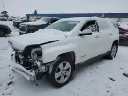 Salvage cars for sale from Copart Woodhaven, MI: 2015 GMC Terrain SLE