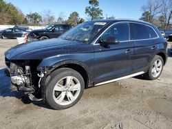 Salvage cars for sale at Hampton, VA auction: 2018 Audi Q5 Premium Plus