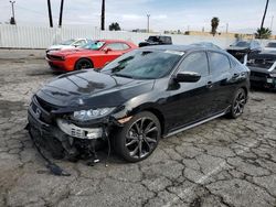 Salvage cars for sale at Van Nuys, CA auction: 2019 Honda Civic Sport