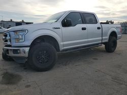 Salvage cars for sale at Bakersfield, CA auction: 2016 Ford F150 Supercrew