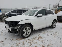 Salvage cars for sale from Copart Cleveland: 2018 Audi Q5 Premium