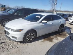 Salvage cars for sale at Kansas City, KS auction: 2018 Chevrolet Malibu LT