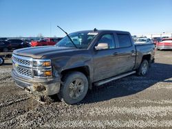 Salvage trucks for sale at Earlington, KY auction: 2015 Chevrolet Silverado K1500 LT