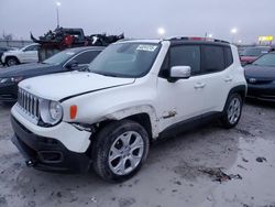 Jeep salvage cars for sale: 2018 Jeep Renegade Limited