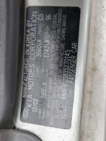 2003 KIA Spectra Base