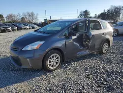 Salvage cars for sale at Mebane, NC auction: 2014 Toyota Prius V