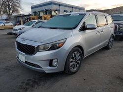 Salvage cars for sale at Albuquerque, NM auction: 2015 KIA Sedona EX