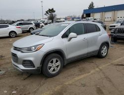 Salvage cars for sale at Woodhaven, MI auction: 2020 Chevrolet Trax 1LT