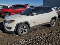 Salvage cars for sale at Appleton, WI auction: 2018 Jeep Compass Limited