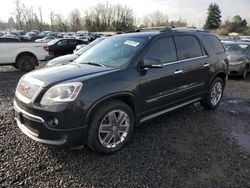 Salvage cars for sale at Portland, OR auction: 2012 GMC Acadia Denali