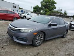 Honda salvage cars for sale: 2016 Honda Civic EX