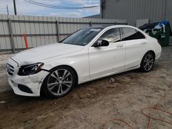 Salvage cars for sale at Jacksonville, FL auction: 2015 Mercedes-Benz C300