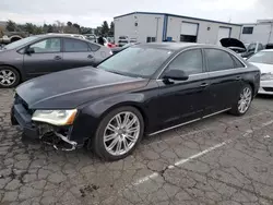 Salvage cars for sale at Vallejo, CA auction: 2011 Audi A8 L Quattro