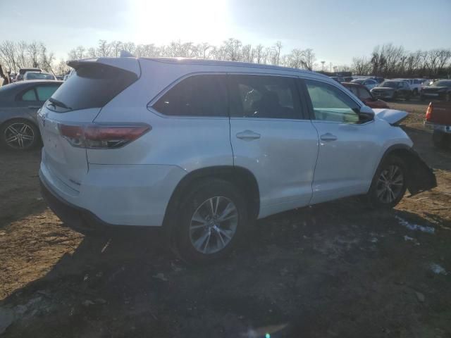 2015 Toyota Highlander XLE