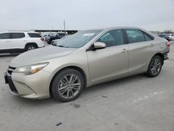 Vehiculos salvage en venta de Copart Grand Prairie, TX: 2015 Toyota Camry LE