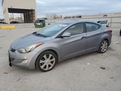 Salvage cars for sale at Kansas City, KS auction: 2013 Hyundai Elantra GLS