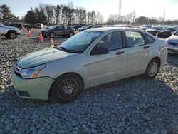 Salvage cars for sale from Copart Mebane, NC: 2010 Ford Focus SE