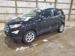 Salvage cars for sale at Columbia Station, OH auction: 2020 Ford Ecosport SE