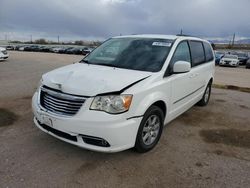 Salvage cars for sale from Copart Cleveland: 2013 Chrysler Town & Country Touring