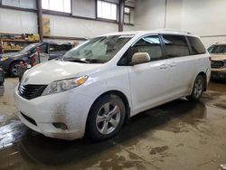 Salvage cars for sale from Copart Nisku, AB: 2015 Toyota Sienna