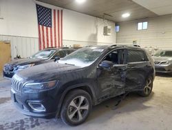 Jeep salvage cars for sale: 2020 Jeep Cherokee Limited