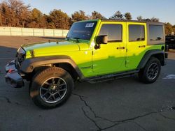 Jeep Wrangler salvage cars for sale: 2012 Jeep Wrangler Unlimited Sport