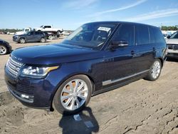 Land Rover salvage cars for sale: 2017 Land Rover Range Rover HSE