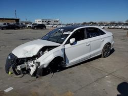 Salvage cars for sale at Grand Prairie, TX auction: 2020 Audi A3 Premium