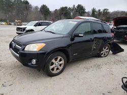 Salvage cars for sale from Copart Mendon, MA: 2009 Toyota Rav4 Limited