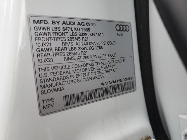 2021 Audi Q8 Premium