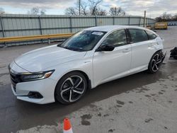 Salvage cars for sale at Lebanon, TN auction: 2022 Honda Accord Hybrid Sport