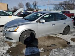 Salvage cars for sale from Copart Moraine, OH: 2015 Nissan Sentra S