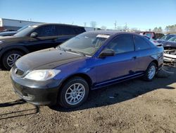 Honda Civic Vehiculos salvage en venta: 2005 Honda Civic DX VP