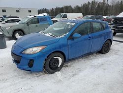 Salvage cars for sale at Cookstown, ON auction: 2012 Mazda 3 I