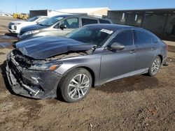 Salvage cars for sale at Brighton, CO auction: 2018 Honda Accord Hybrid EX