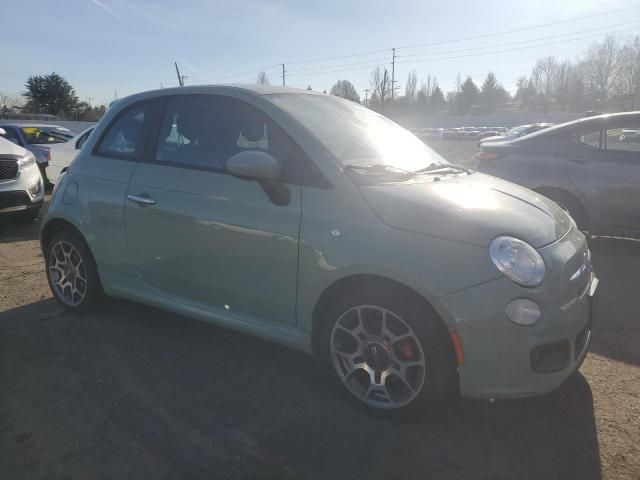 2012 Fiat 500 Sport