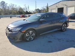 Salvage cars for sale at Savannah, GA auction: 2017 Honda Civic EX