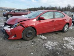 Salvage cars for sale from Copart Brookhaven, NY: 2018 Toyota Corolla L